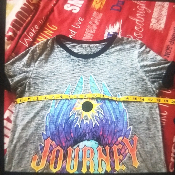 Journey Band Concert Graphic gray T-shirt M - Picture 5 of 6